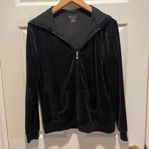 NY&C Sport black velour sweat suit